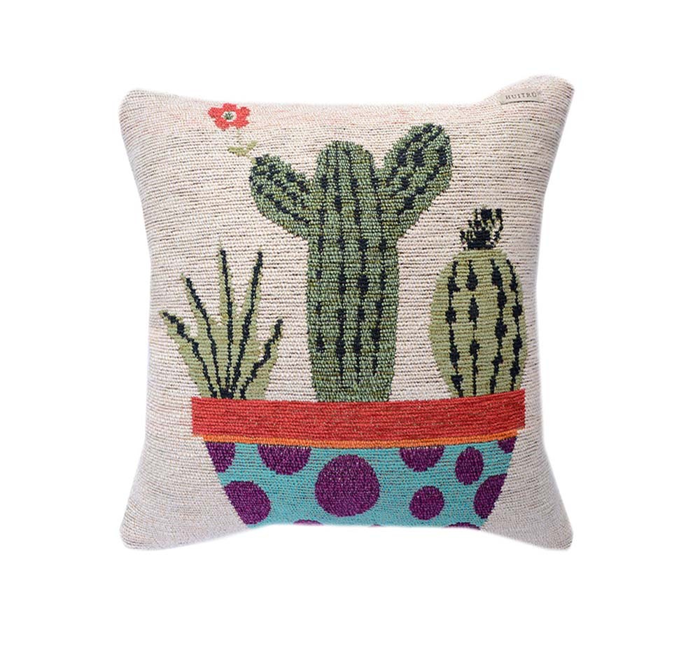  LZHLMCL 2 unids Cojines Accesorios Plantas Fundas de cojín  Cactus Cojín Cojín Decoración del Piso Funda de Almohada Pájaro Verde  Poliéster 30X50Cm 10 : Hogar y Cocina