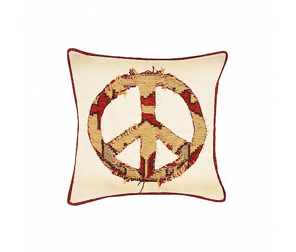 Pillow Shams - Retazos Símbolo de la Paz