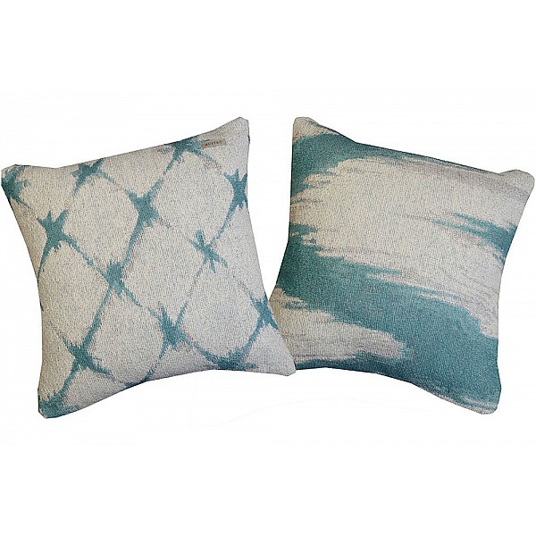 Pillow Shams - Chevrón Shibori